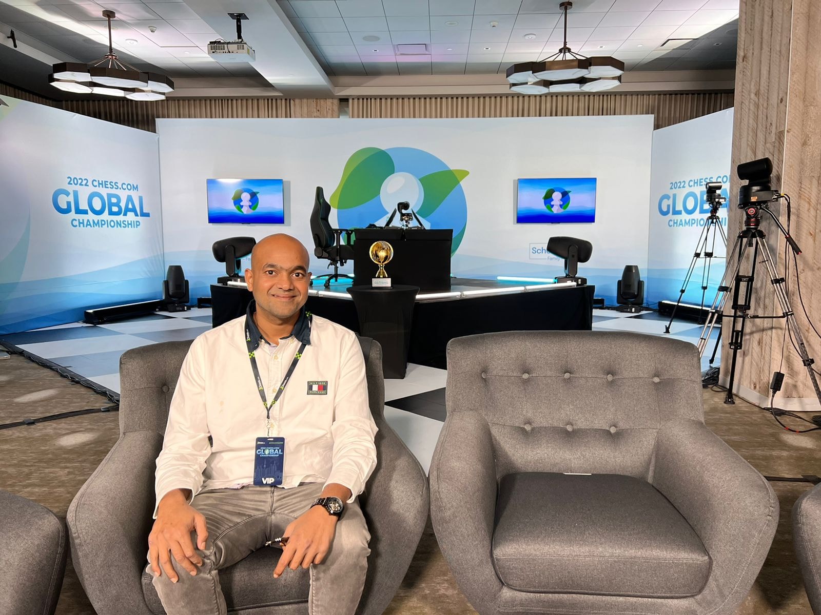 GM Abhijeet Gupta, Founder of Canada Chess Foundation